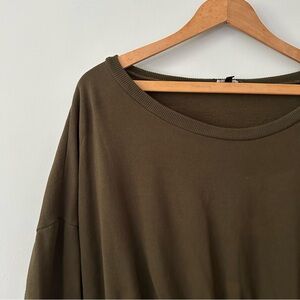 Boohoo sweatshirt dress